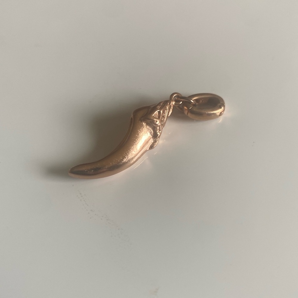 Kendra Scott Eagle Claw Charm in Rose Gold.